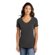 Port & Co Women's Beach Wash Garment-Dyed V-Neck Tee LPC099V