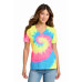 Port & Co Women's Tie-Dye V-Neck Tee.  LPC147V