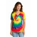 Port & Co Women's Tie-Dye V-Neck Tee.  LPC147V