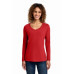 Port & Co Women's Long Sleeve Fan Favorite V-Neck Tee. LPC450VLS