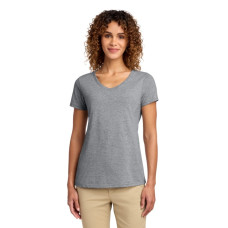 Port & Co Women's Fan Favorite V-Neck Tee. LPC450V