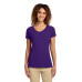 Port & Co Women's Fan Favorite V-Neck Tee. LPC450V