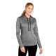 Sport-Tek  Women's PosiCharge  Sport-Wick  Heather Fleece Hooded Pullover. LST264