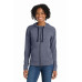 Sport-Tek  Women's PosiCharge  Tri-Blend Wicking Fleece Full-Zip Hooded Jacket LST293