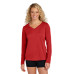 Sport-Tek Ladies Long Sleeve PosiCharge Competitor V-Neck Tee. LST353LS