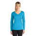 Sport-Tek Ladies Long Sleeve PosiCharge Competitor V-Neck Tee. LST353LS