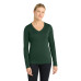 Sport-Tek Women's Long Sleeve PosiCharge Competitor V-Neck Tee. LST353LS