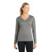Sport-Tek Women's Long Sleeve PosiCharge Competitor V-Neck Tee. LST353LS
