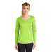 Sport-Tek Ladies Long Sleeve PosiCharge Competitor V-Neck Tee. LST353LS