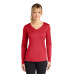 Sport-Tek Ladies Long Sleeve PosiCharge Competitor V-Neck Tee. LST353LS