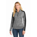 Sport-Tek Women's PosiCharge Electric Heather Colorblock 1/4-Zip Pullover. LST397 Sport-Tek Women's PosiCharge Electric Heather Colorblock 1/4-Zip Pullover. LST397