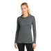 Sport-Tek Women's PosiCharge  Tri-Blend Wicking Long Sleeve Hoodie LST406
