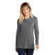 Sport-Tek Women's PosiCharge Tri-Blend Wicking Long Sleeve Hoodie LST406 Sport-Tek Women's PosiCharge Tri-Blend Wicking Long Sleeve Hoodie LST406