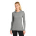 Sport-Tek Women's PosiCharge  Tri-Blend Wicking Long Sleeve Hoodie LST406