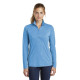 Sport-Tek  Ladies PosiCharge  Tri-Blend Wicking 1/4-Zip Pullover. LST407
