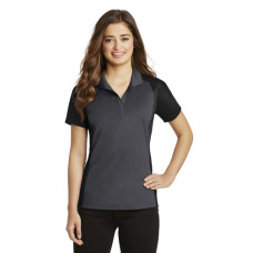 Sport-Tek Women's Colorblock Micropique Sport-Wick Polo. LST652
