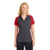 Sport-Tek Women's Colorblock Micropique Sport-Wick Polo. LST652