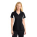 Sport-Tek Women's Side Blocked Micropique Sport-Wick Polo. LST655