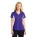 Sport-Tek Women's Side Blocked Micropique Sport-Wick Polo. LST655