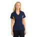 Sport-Tek Women's Side Blocked Micropique Sport-Wick Polo. LST655