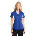 Sport-Tek Women's Side Blocked Micropique Sport-Wick Polo. LST655