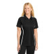 Sport-Tek Women's PosiCharge Micro-Mesh Colorblock Polo. LST685