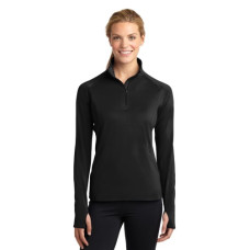 Sport-Tek Women's Sport-Wick Stretch 1/4-Zip Pullover. LST850