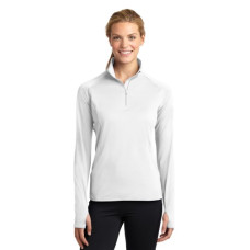 Sport-Tek Women's Sport-Wick Stretch 1/4-Zip Pullover. LST850