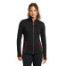 Sport-Tek Women's Sport-Wick Stretch Contrast Full-Zip Jacket.  LST853