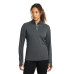 Sport-Tek Women's Sport-Wick Textured 1/4-Zip Pullover.  LST860
