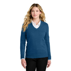 Port Authority Women's Easy Care V-Neck Sweater LSW2850