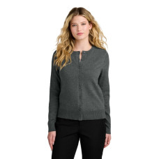 Port Authority Women's Easy Care Crewneck Cardigan Sweater LSW2870