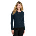 Port Authority Women's Easy Care Crewneck Cardigan Sweater LSW2870