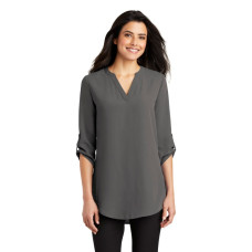 Port Authority Women's 3/4-Sleeve Tunic Blouse. LW701