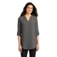 Port Authority Women's 3/4-Sleeve Tunic Blouse. LW701