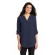 Port Authority Women's 3/4-Sleeve Tunic Blouse. LW701