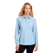 Mercer+Mettle Women's Long Sleeve Stretch Woven Shirt MM2001