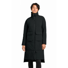 MiiR Women's Sashiko Stretch Puffy Long Jacket MRAW445