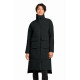 MiiR Women's Sashiko Stretch Puffy Long Jacket MRAW445