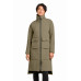 MiiR Women's Sashiko Stretch Puffy Long Jacket MRAW445