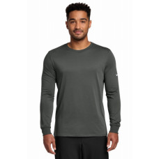 Nike Dri-FIT Cotton/Poly Long Sleeve Tee. NKBQ5230