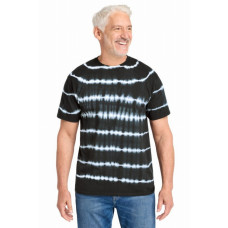 Port & Co Allover Stripe Tie-Dye Tee PC142