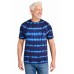Port & Co Allover Stripe Tie-Dye Tee PC142