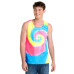 Port & Co Tie-Dye Tank Top.  PC147TT