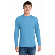 Port & Co Long Sleeve Performance Blend Tee. PC381LS