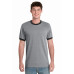 Port & Co Core Cotton Ringer Tee.  PC54R