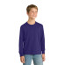 Port & Co Youth Long Sleeve Core Cotton Tee. PC54YLS