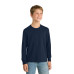 Port & Co Youth Long Sleeve Core Cotton Tee. PC54YLS