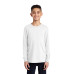 Port & Company Youth Long Sleeve Core Cotton Tee. PC54YLS