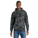 Port & Co Core Fleece Camo Pullover Hooded Sweatshirt. PC78HC
